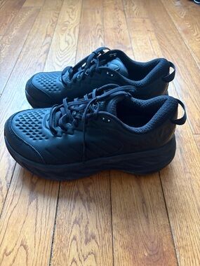 Women’s Black HOKA ONE Bondi SR Sneakers - Comfort Running Shoes